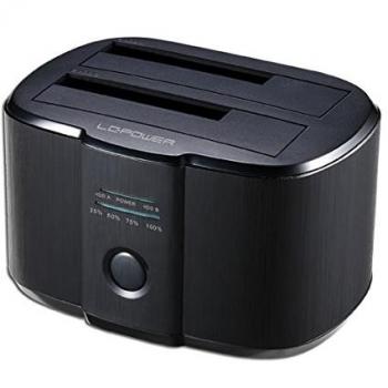 Docking Station LC-Power U3 in Nero