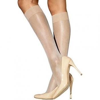 Wolford Minimedias 20D Satín Transparente