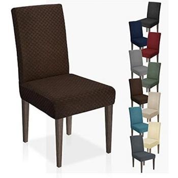 MAXIJIN Jacquard Dining Chair Cover