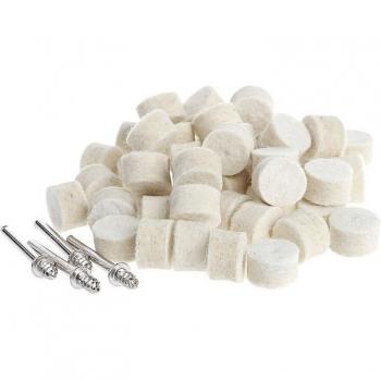 Wool Felt Buffing Wheel Set