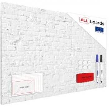 Brique Blanche Magnétique 90×60 cm – MetalBoards Aimant