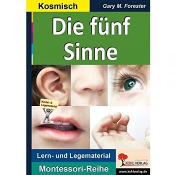 Die fünf Sinne: Legekreis zu den menschlichen Sinnen (Montessori-Reihe)