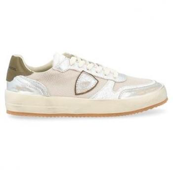 Zapatilla Homme Philippe – Modelo Bajo – Plata