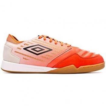 Umbro Chaleira II Pro Indoor Footwear – Tangerine Tango/Black/White, UK 6 (Men)