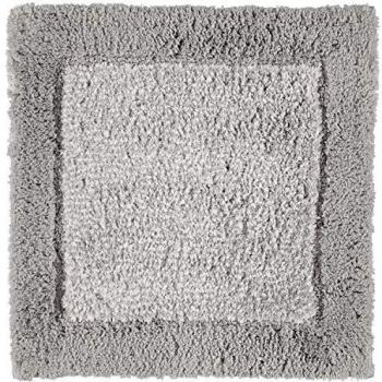 Cawö Badematte Badteppich Two-Tone Platin (60x60cm)