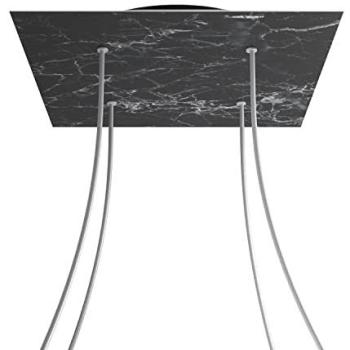 Kit Rosone XXL Rose-One Multicolore Marbre Marquina 400 mm