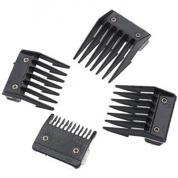 Set de peigne Wahl 4 pièces – Lame métallique 3/6/9/12 mm noir