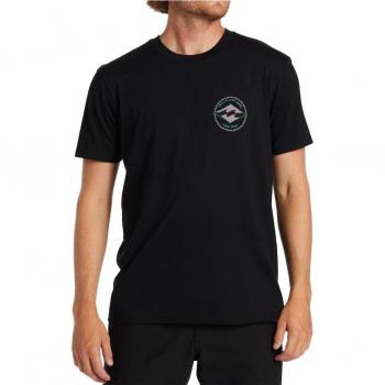 Camiseta de hombre Billabong Rotor Diamond negra