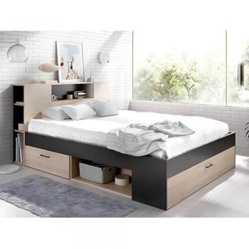 Cama con cabecero y cajones