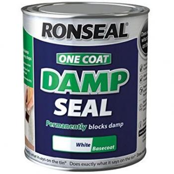 Ronseal One Coat Damp Seal White 750ml