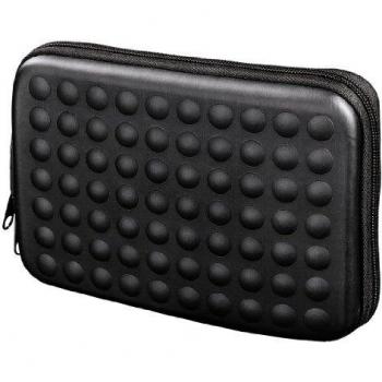Hama Navi-Tasche Dots, 6 Zoll (15cm), Schwarz