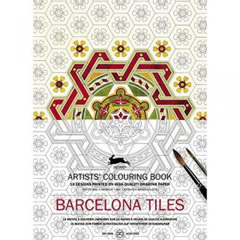 Barcelona Tiles: Artists' Colouring Book