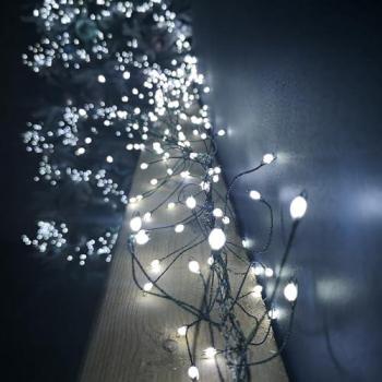 Green LED Garland Light with Timer 1.8m