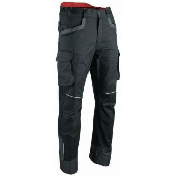 Pantaloni Facom Runner Elasticizzati Taglia 46 Nero/Grigio/Rosso