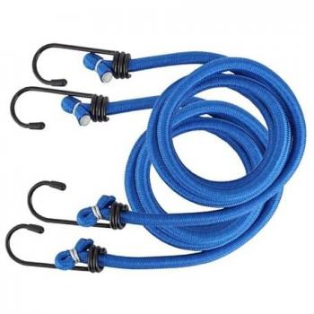 Cuerdas Ajustables 8 mm × 100 cm – Paquete de 2 con Ganchos