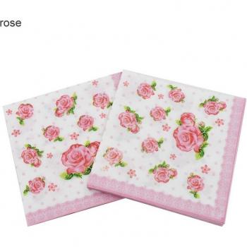 Serviettes de fête en papier 20 pièces