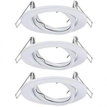 Paulmann Trio of Swivelling GU10 Recessed Lamps