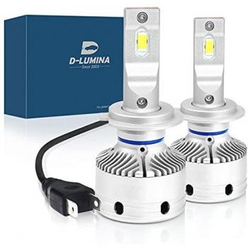 Pacchetto LED H7 12V 50W 8000 Lumen Canbus All in One IP65 Ventilazione Attiva