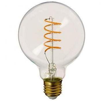 Lampadina LED E27 4W Trasparente Luce Calda