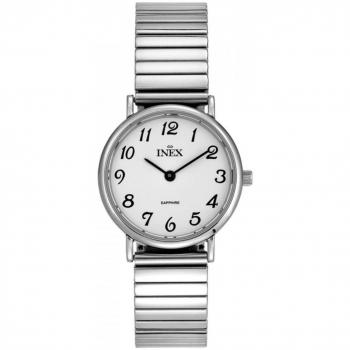 Inex Klocka för kvinnor Silver/Vit A69194-1S0A
