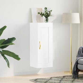 Armoire murale multi-étagère blanche (34,5x34x90 cm) – VidaXL 835018