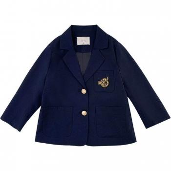 Children's Western-Inspired Leisure Coat