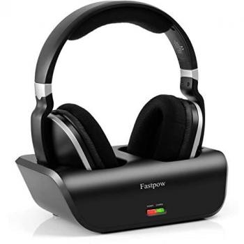 Kabelloses Over‑Ear Audio-Set für Smart-TV – 2,4 GHz & 30 m Reichweite