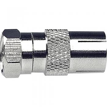 Axing CFA00100 Koax-Buchse zu F-Stecker Adapter