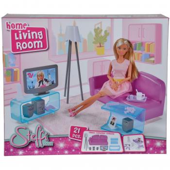 Puppenbedarf Simba 104663235 – Steffi Love Home Wohnzimmer