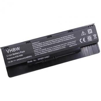 Batteria di Sostituzione VHBW 10,8 V per Asus A31‑n56 / A32‑n56 / A33‑n56