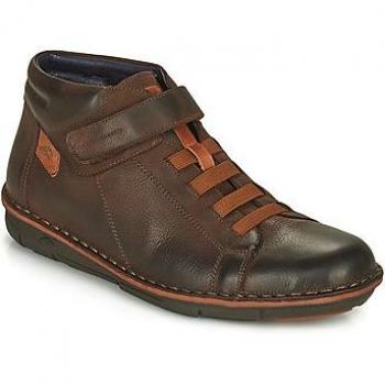 Baskets montantes en cuir Fluchos ALFA marron