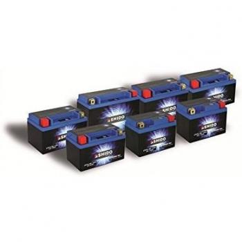 Shido LiFePO4 Motorrad‑Akku LIX30L-BS Q 12 V – 2 kg, 166×126×175 mm