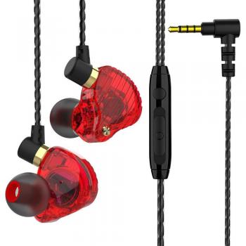 Auriculares con Doble Conductor QKZ SK3