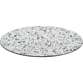 Tablero HPL Redondo VEGA 80 cm para Terraza