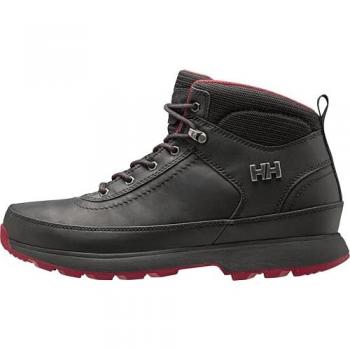 Helly Hansen Calgary 2 Botín para Hombre, Color Negro/Rojo, Talla 46.5