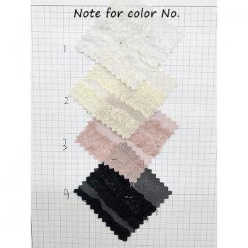 Bilateral Tassel Jacquard Fabric for Women's Clothing