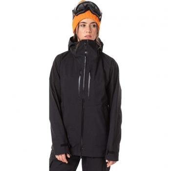Giacca con cappuccio Rossignol Rallybird in nero da donna