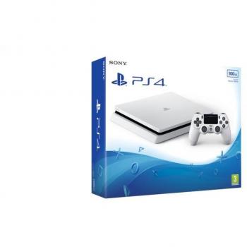 PlayStation 4 500 Go – Modèle Slim en blanc