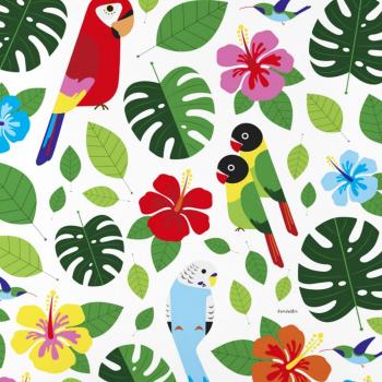 Davidelfin Tropicana Duvet Cover Set 180 (260 x 270 cm + 2/45 x 110 cm) Multicoloured