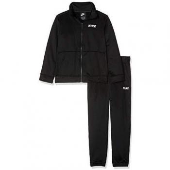 Ensemble de survêtement Nike B NSW TRK Poly, Garçon, Noir/Noir/Blanc, FR : M