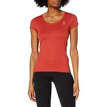 Odlo T-shirt manches courtes Active F-Dry Light Femme, Baked Apple, M