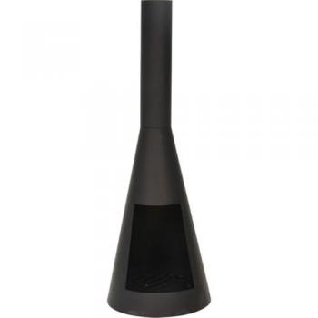 Cheminée d'Extérieur Ambient 100 cm Noir
