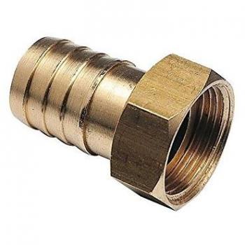 Raccord cannelé droit SOMATHERM Femelle 26/34 – Vis de fixation à l’angle 90°