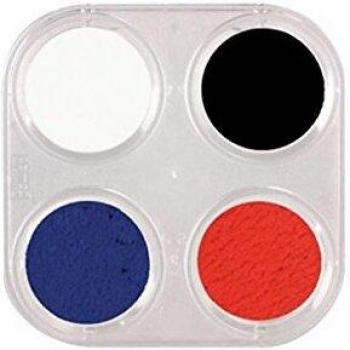 Paleta de Grimas Al Agua 4 Colores Fantasía