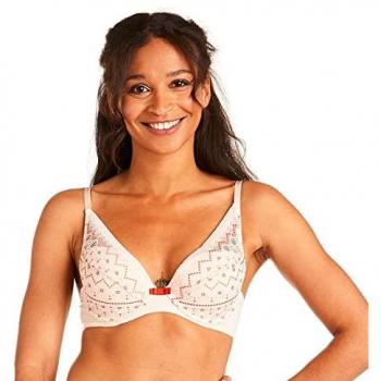 T-shirt de soutien ampliforme, finition poudre mystérieuse