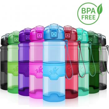 Bouteille Anti-Fuite avec Filtre Thé Infuseur KollyKolla (1L Bleu Brillant)