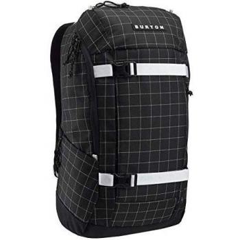 Burton Kilo 2.0 backpack in black color with oversized ripstop material and FR feature