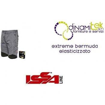 Bermuda Elástica 8834B Gris Claro Talla M