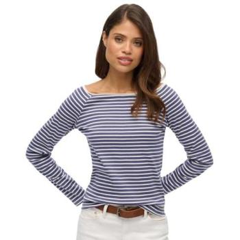 Off-Shoulder Long Sleeve T-shirt Bardot Superdry voor Vrouwen