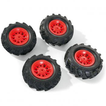 Ruote Gonfiabili Rolly Toys per Trattori, Dischi Rossi